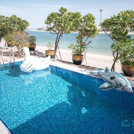 Dream Inn - Royal Palm Beach Villa Dubai Luaran gambar